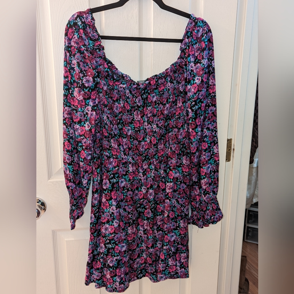 Wild Fable floral long sleeve dress